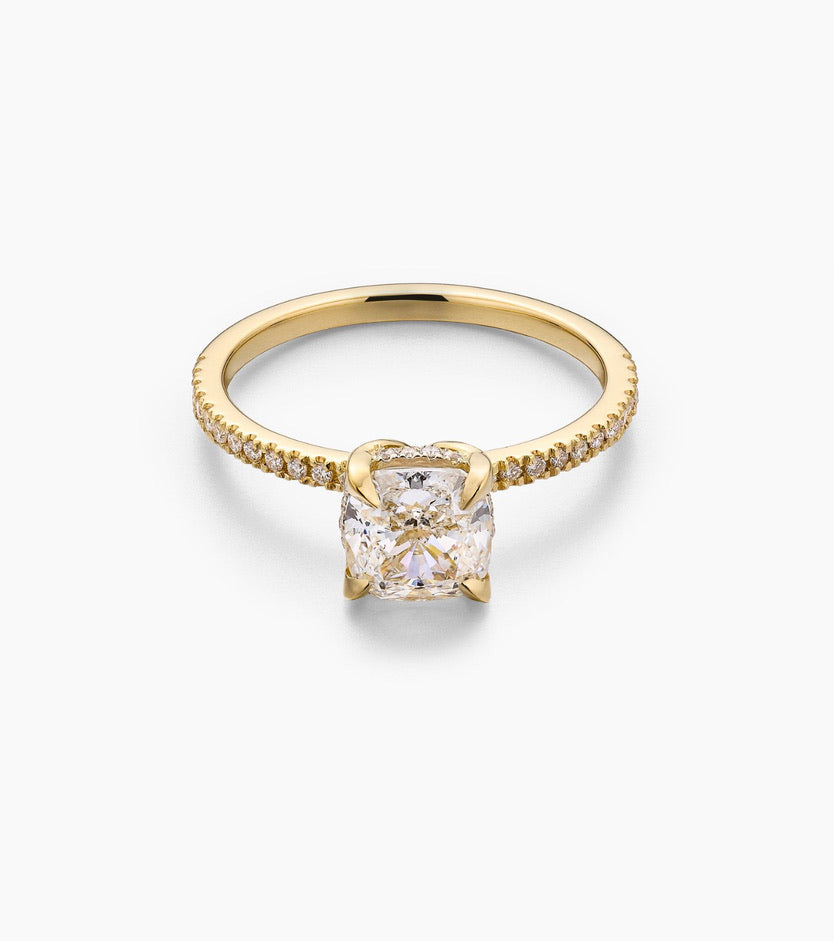 Cushion Cut Engagement Ring