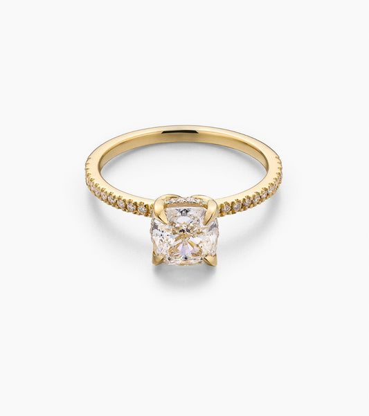 Cushion Cut Engagement Ring